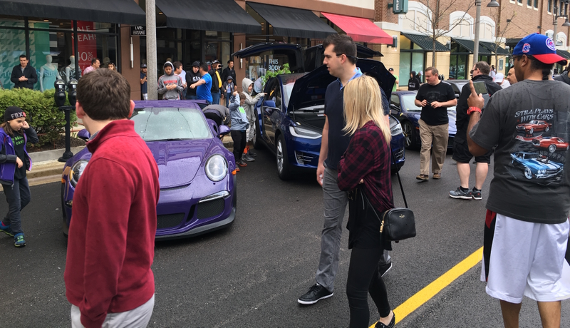 Tesla Model X getting more attention than the GT3 RS
